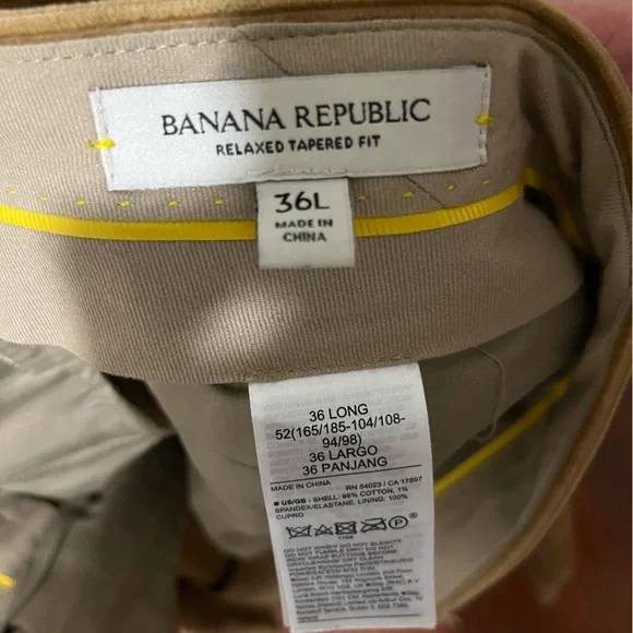 Banana Republic Como Corduroy Suit Vicuna Brown - Picture 6 of 9